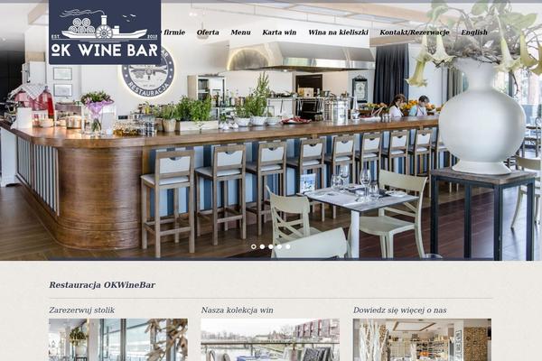 White Rock theme site design template sample