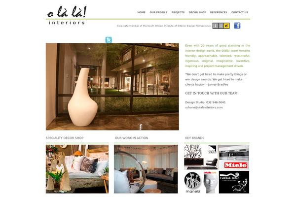 olalainteriors.com site used Olala