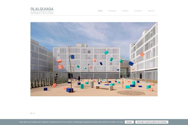 Site using Elementor plugin