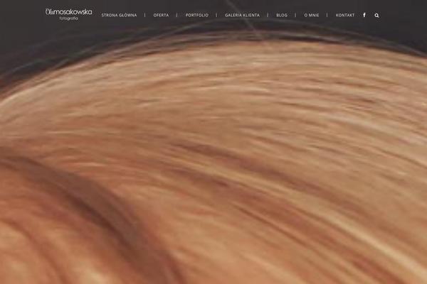Hazel theme site design template sample