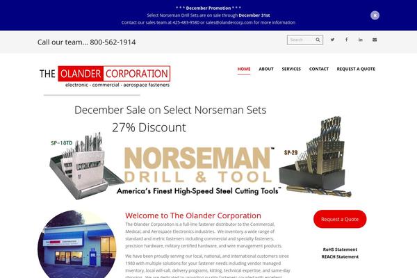 Roen theme site design template sample