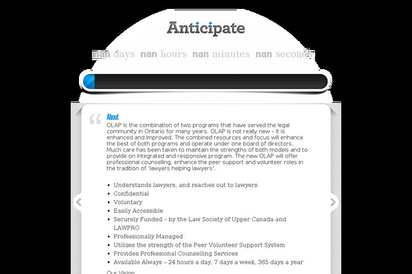 Site using Anticipate plugin