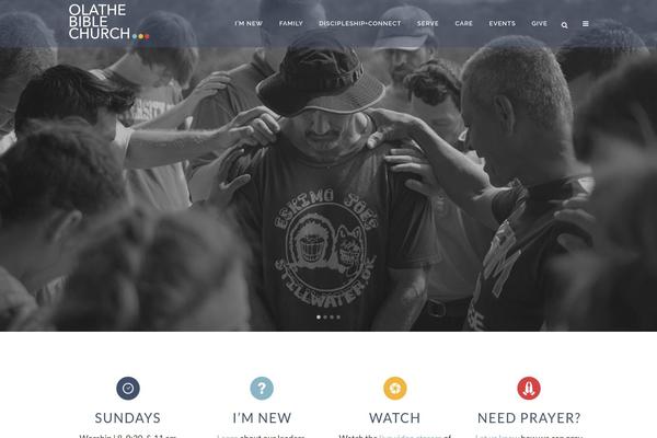 Bridge theme site design template sample
