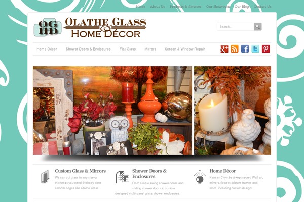 olatheglass.com site used Interstudio