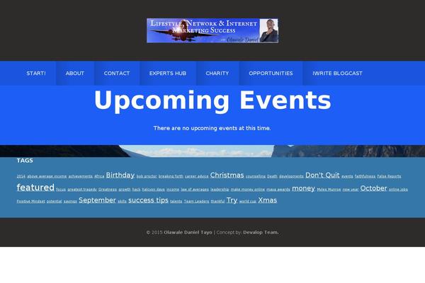 olawaledaniel.com site used Olawaledanieltheme