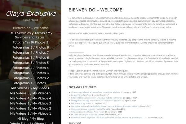 Seasonal theme site design template sample