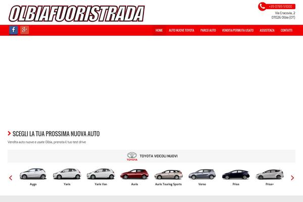 Gestionaleauto theme site design template sample