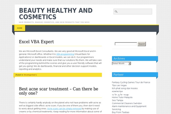 Coco-index theme site design template sample