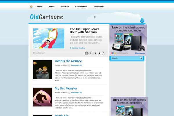 Site using Custom-menu plugin