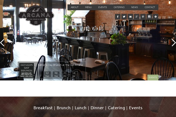 Forked theme site design template sample