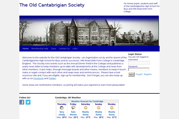Site using amr users plugin