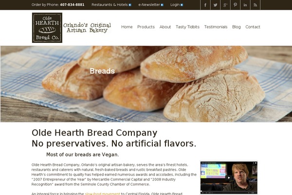oldehearthbreadcompany.com site used Yalu