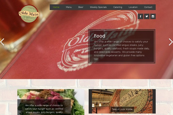Forked theme site design template sample
