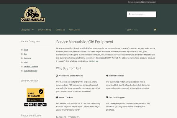 Site using Storefront Top Bar plugin