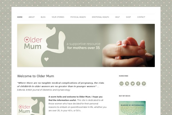 Twenty Twelve theme site design template sample