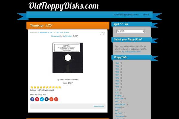 oldfloppydisks.com site used Iribbonpro