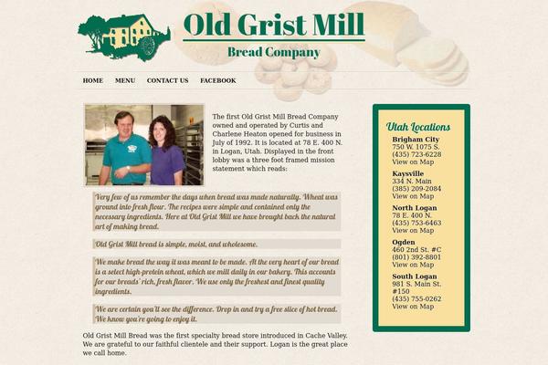oldgristmillbreadcompany.com site used Oldgristmill