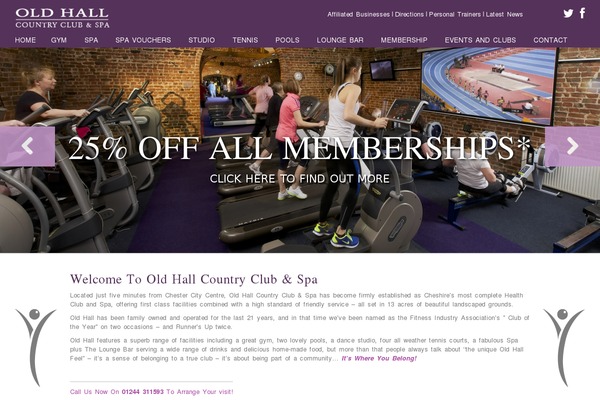 oldhallcountryclub.com site used Old-hall