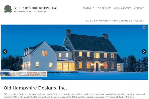 Zero theme site design template sample