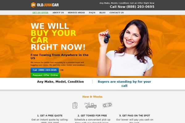 Iconic One theme site design template sample