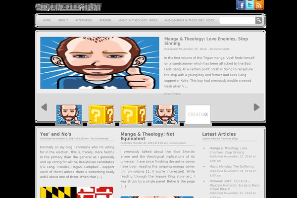 WP-Creativix theme site design template sample
