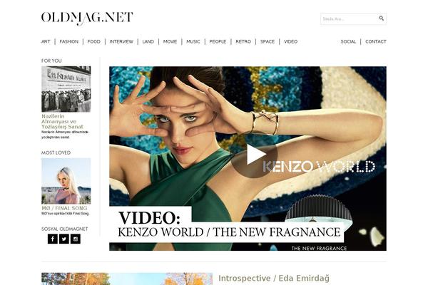Allure theme site design template sample