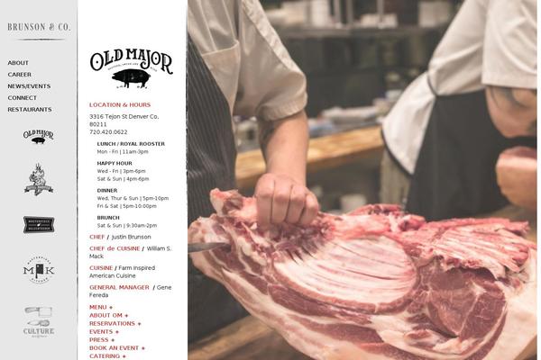 oldmajordenver.com site used Catch-foodmania