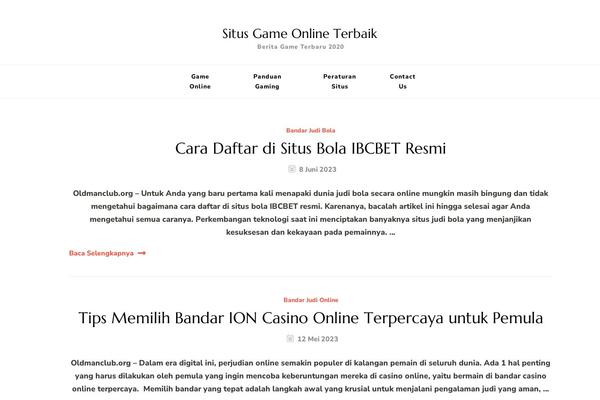 Blossom-recipe theme site design template sample