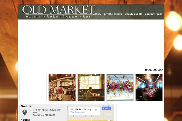 Bottega theme site design template sample