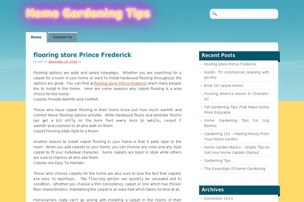 Citizen Journal theme site design template sample