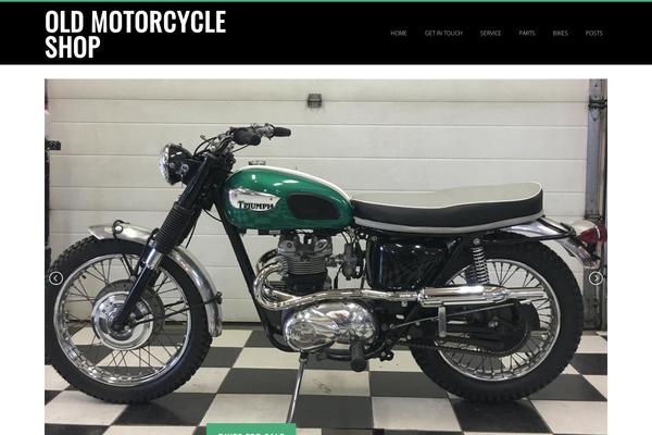 oldmotorcycleshop.com site used Dispatch