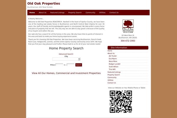 oldoakpropertiesrealtors.com site used Twilight