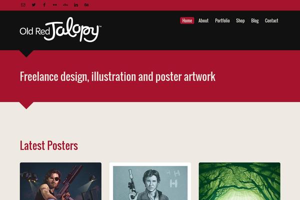 Creolio theme site design template sample