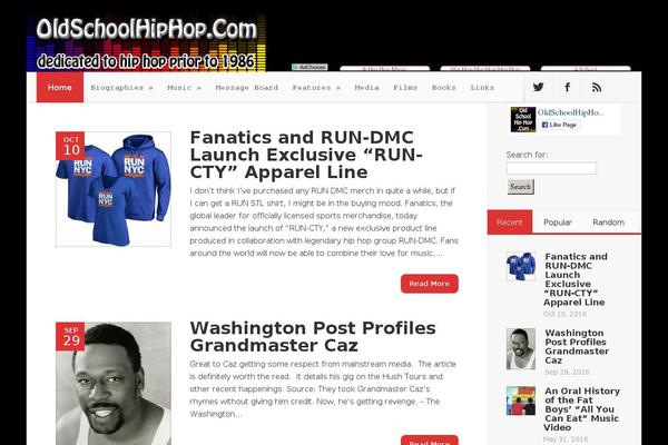 Nexus theme site design template sample