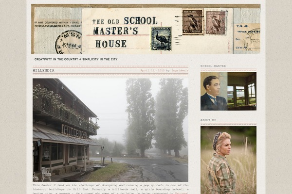 oldschool theme site design template sample