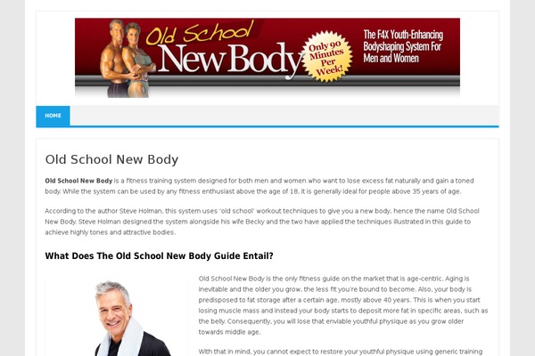 Iconic One theme site design template sample