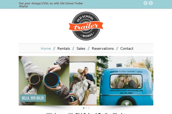 Hipster theme site design template sample