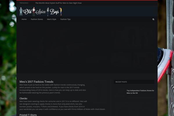 SmartMag Child theme site design template sample