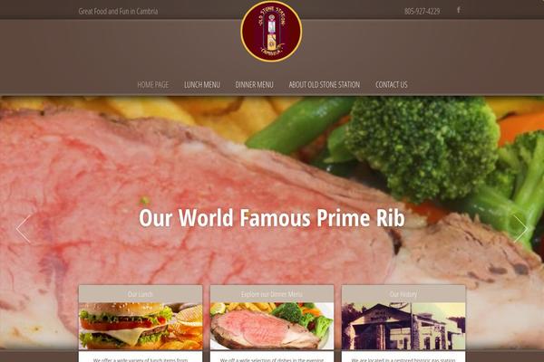 Linguini theme site design template sample
