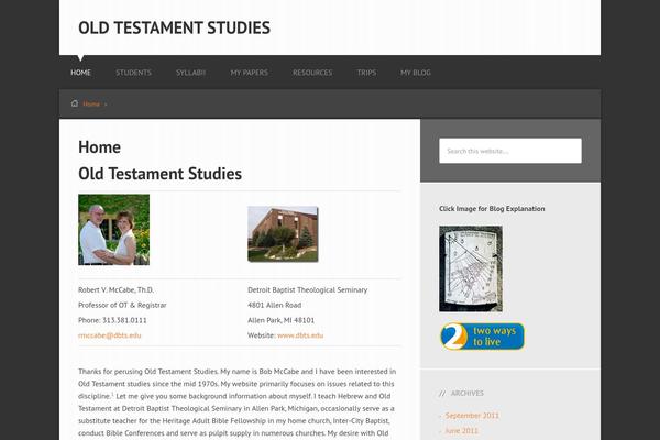 Streamline Pro theme site design template sample