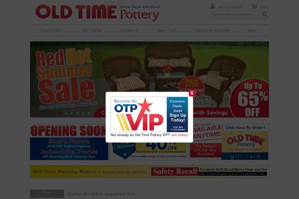 otp theme websites examples