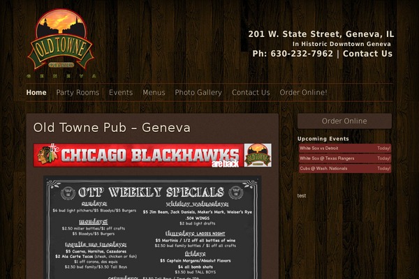 Site using Easy-restaurant-menu-manager plugin