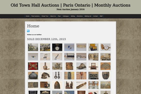 Distinction theme site design template sample