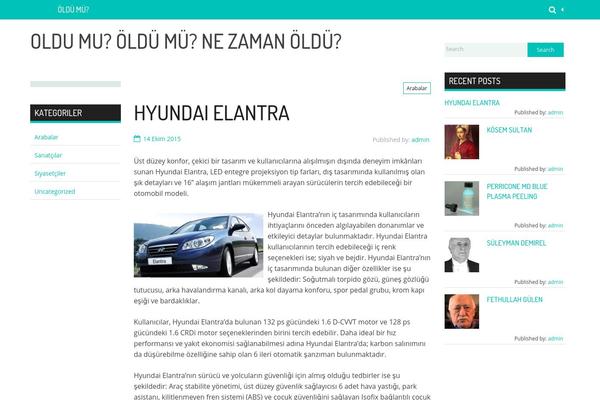 MaxFlat Core theme site design template sample