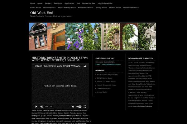 Go theme site design template sample