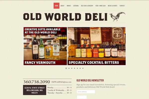 Bigbang theme site design template sample