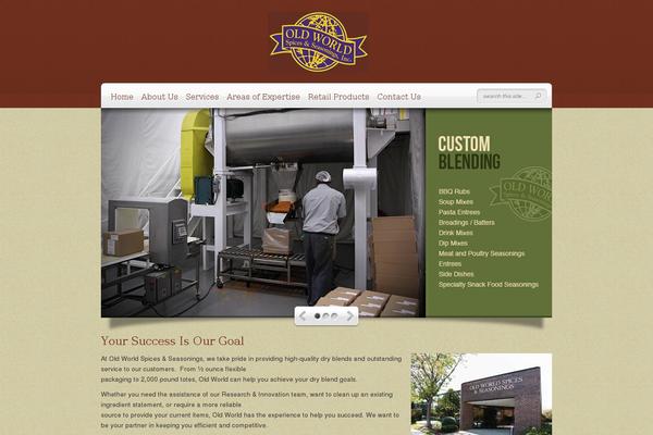 oldworldspices.com site used Deepfocus