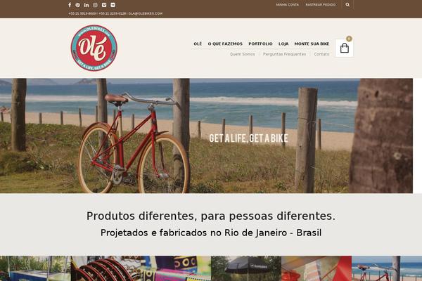 The Retailer theme site design template sample