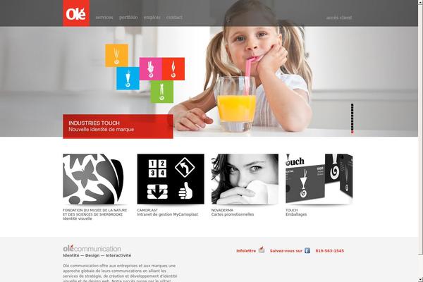 Paramount theme site design template sample