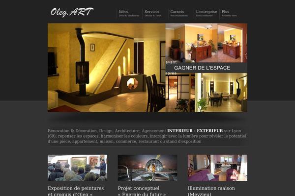 Display theme site design template sample